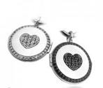 ZINZI medaillon met hart zirconia ZIH724, Sieraden, Tassen en Uiterlijk, Kettinghangers, Ophalen of Verzenden, Zilver, Zilver