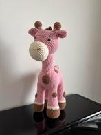 Gehaakte giraffe knuffel, Kinderen en Baby's, Ophalen of Verzenden, Nieuw, Kraamcadeau