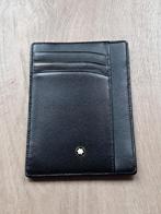 Montblanc notitieblok/credit cardhouder14109 Leer Zwart, Sieraden, Tassen en Uiterlijk, Portemonnees, Overige merken, Zwart, Nieuw