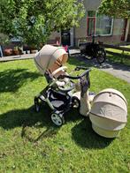 Complete Stokke Trailz set beige, Zo goed als nieuw, Verstelbare duwstang, Ophalen, Kinderwagen