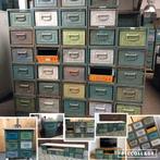 Modulaire Kasten Ladekast OpbergKast TV-Kast Stelling SALE !, Gebruikt, 100 tot 150 cm, Ophalen of Verzenden, Metaal