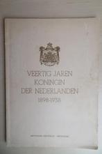Fotoboek uit 1938 van 40 jarig jubileum Koningin Wilhelmina, Ophalen of Verzenden, Gebruikt, Nederland, Tijdschrift of Boek