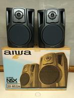 set nieuwe AIWA SX-NS-226 speakers, Audio, Tv en Foto, Luidsprekers, Nieuw, Minder dan 60 watt, Front, Rear of Stereo speakers