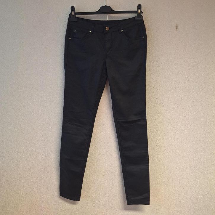 Supertrash zwarte skinny jeans, gecoat, M, Kleding | Dames, Spijkerbroeken en Jeans, Gedragen, W27 (confectie 34) of kleiner, Zwart