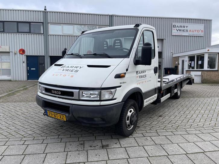 Iveco Daily 35C12 375 Oprijwagen | B rijbewijs | Airco | VAS, Auto's, Bestelauto's, Bedrijf, Te koop, ABS, Airconditioning, Alarm