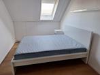 Ikea bed, Wit, Tweepersoons, Ophalen of Verzenden, 160 cm