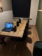 Eettafel 2.00 meter, Huis en Inrichting, Ophalen, 100 tot 150 cm, 200 cm of meer, Zo goed als nieuw