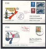 Brieven t.g.v Christchurch Air Race 1953 NieuwZeeland en vv, Postzegels en Munten, Verzenden, Brief
