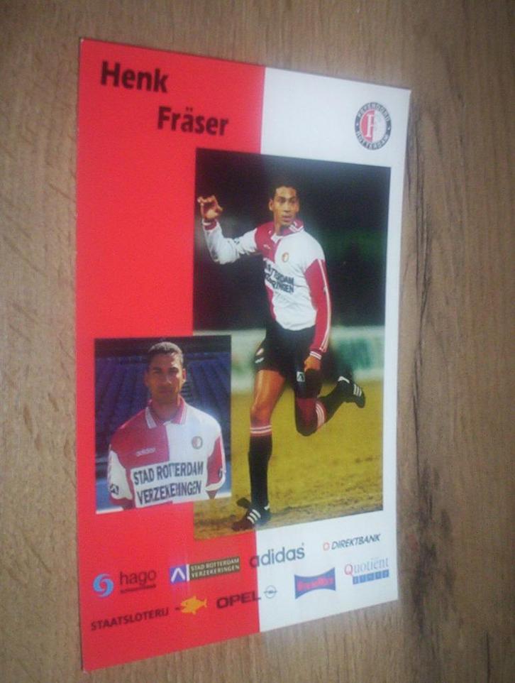 spelerskaarten feyenoord rotterdam seizoen 1996-1997, Verzamelen, Sportartikelen en Voetbal, Zo goed als nieuw, Spelerskaart, Feyenoord