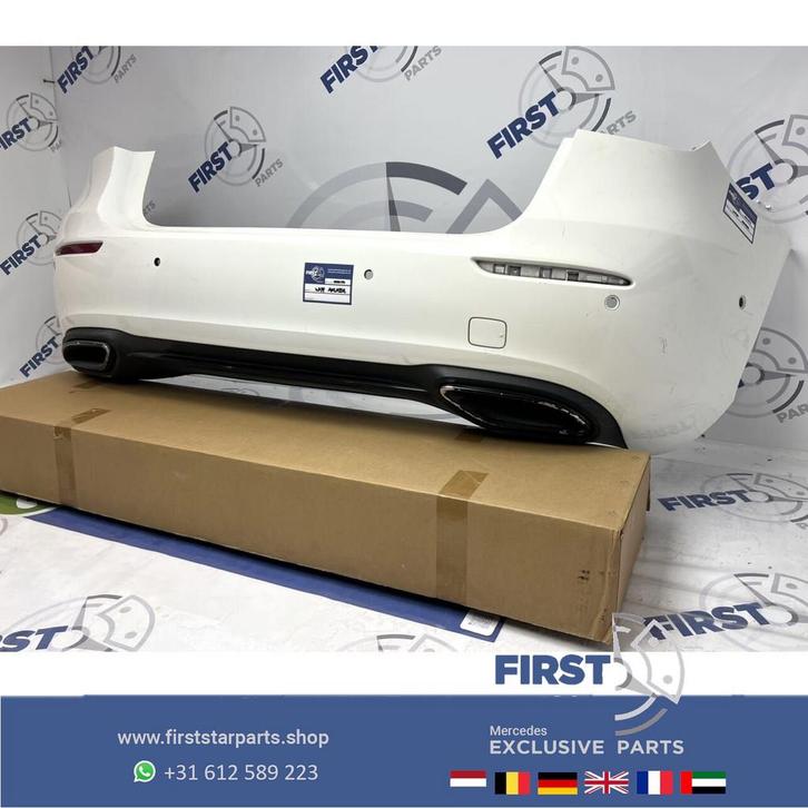 W177 AKLASSE ACHTERBUMPER WIT COMPLEET Mercedes A Klasse 201, Auto-onderdelen, Carrosserie en Plaatwerk, Bumper, Mercedes-Benz