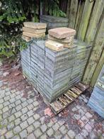 Diverse tegels: 60x40, 20x40, 40x40, 30x30, Tuin en Terras, Tegels en Klinkers, Ophalen, Gebruikt, 10 m² of meer, Beton