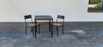 Tafeltje met 2 stoelen van Ikea, Ophalen, Zo goed als nieuw, Hout, 60 cm of meer