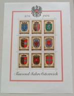 Oostenrijk-Austria 1976 duizend jaar Oostenrijk blok, Postzegels en Munten, Postzegels | Europa | Oostenrijk, Verzenden, Postfris