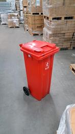 Afvalcontainer, Ophalen, Kunststof, Gebruikt, 40 liter of meer