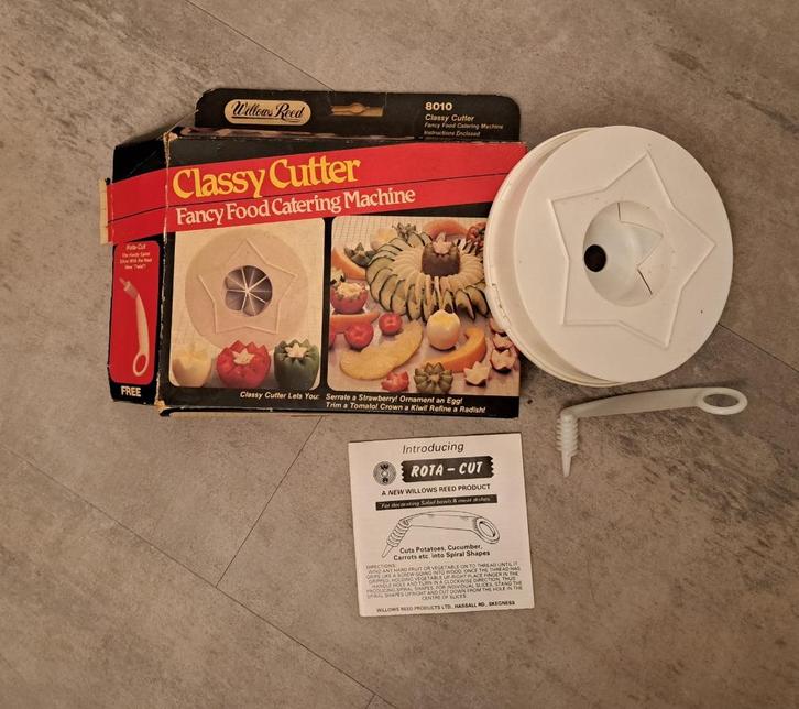 Classy Cutter vintage 'food catering machine', Huis en Inrichting, Keuken | Keukenbenodigdheden, Zo goed als nieuw, Ophalen of Verzenden