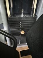 Teca Leg Curl / Hamstring Curl / Sitting Curl, Ophalen, Krachtstation, Zo goed als nieuw, Metaal