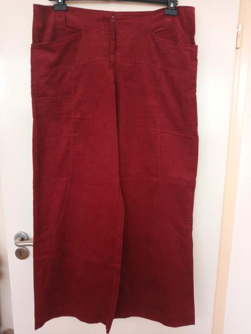 Donkerrode ART lange rib broek, maat 46-48
16- xxl, ritsslui, Kleding | Dames, Grote Maten, Nieuw, Broek of Spijkerbroek, Rood