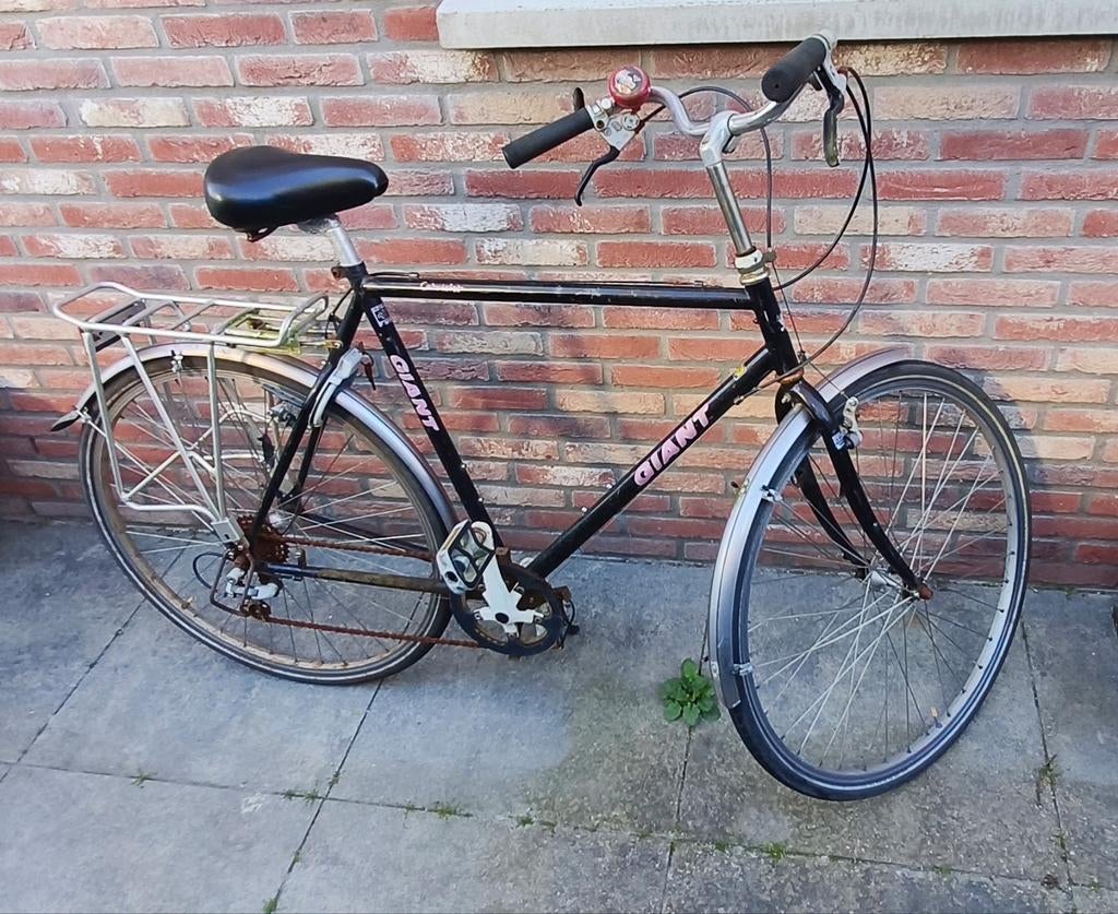 Giant Cabriolet herenfiets - opknapper, Fietsen en Brommers, Fietsen | Heren | Herenfietsen, Ophalen, Gebruikt, Velgrem, Versnellingen