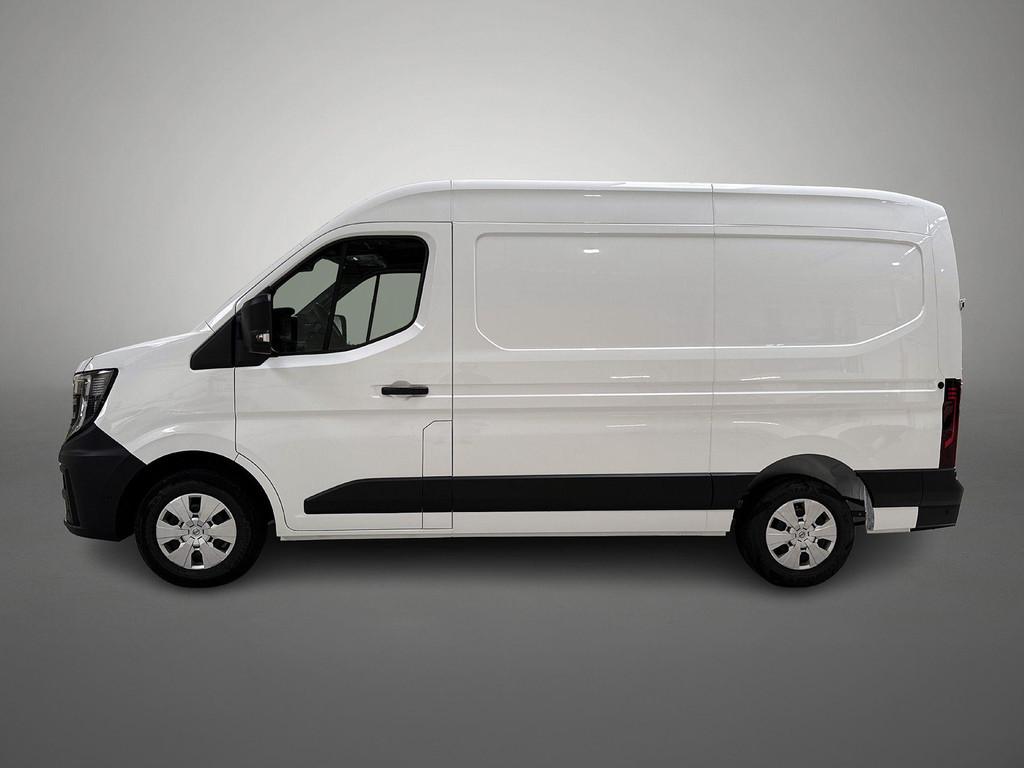 Nissan Interstar-e L2H2 Limited 87 kWh Lat om Lat | Houten v, Auto's, Bestelauto's, 143 pk, Met garantie (alle), Wit, Origineel Nederlands