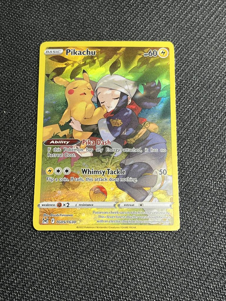 Pikachu (LOR TG05), Ophalen of Verzenden, Nieuw, Losse kaart, Foil