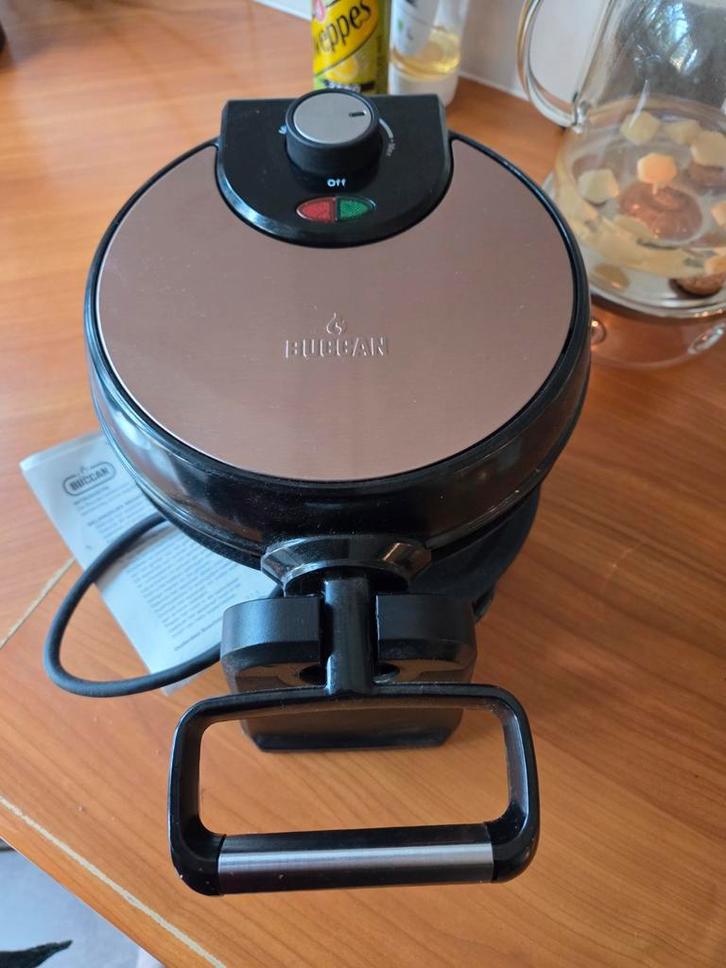 Buccan Wafelijzer - Zo goed als nieuw, Witgoed en Apparatuur, Wafelijzers, Zo goed als nieuw, Ophalen of Verzenden