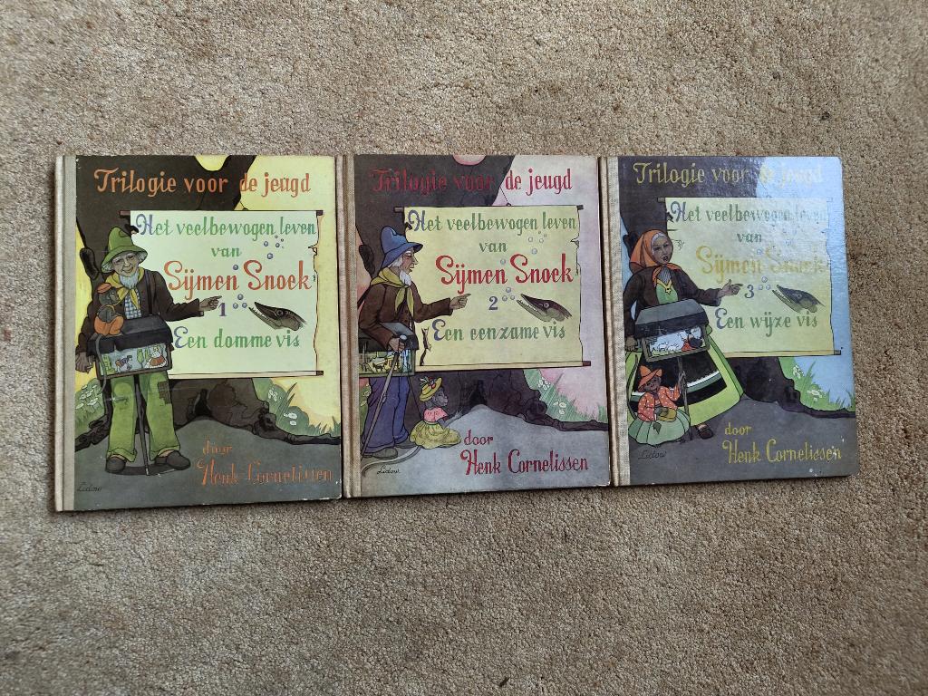 Sijmen Snoek jeugd trilogie., Henk Cornelissen, Complete serie of reeks, Ophalen, Gelezen