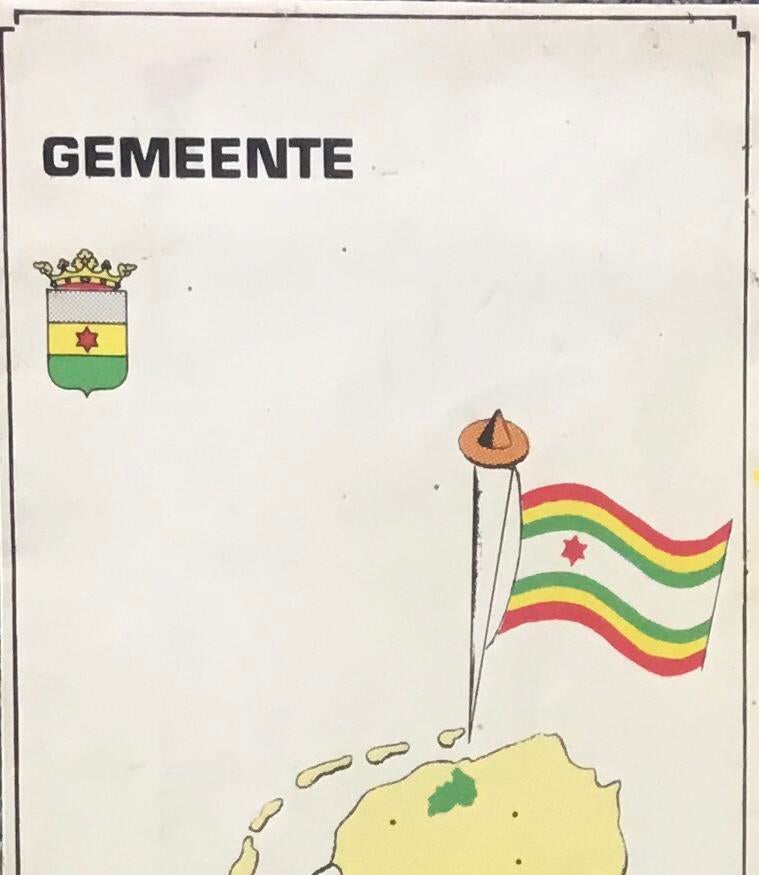 Plattegrond- KOLLUMERPOMP, KOLLUM, WESTERGEEST eo, 1975-1982, Gelezen, Ophalen of Verzenden, Landkaart, 1800 tot 2000