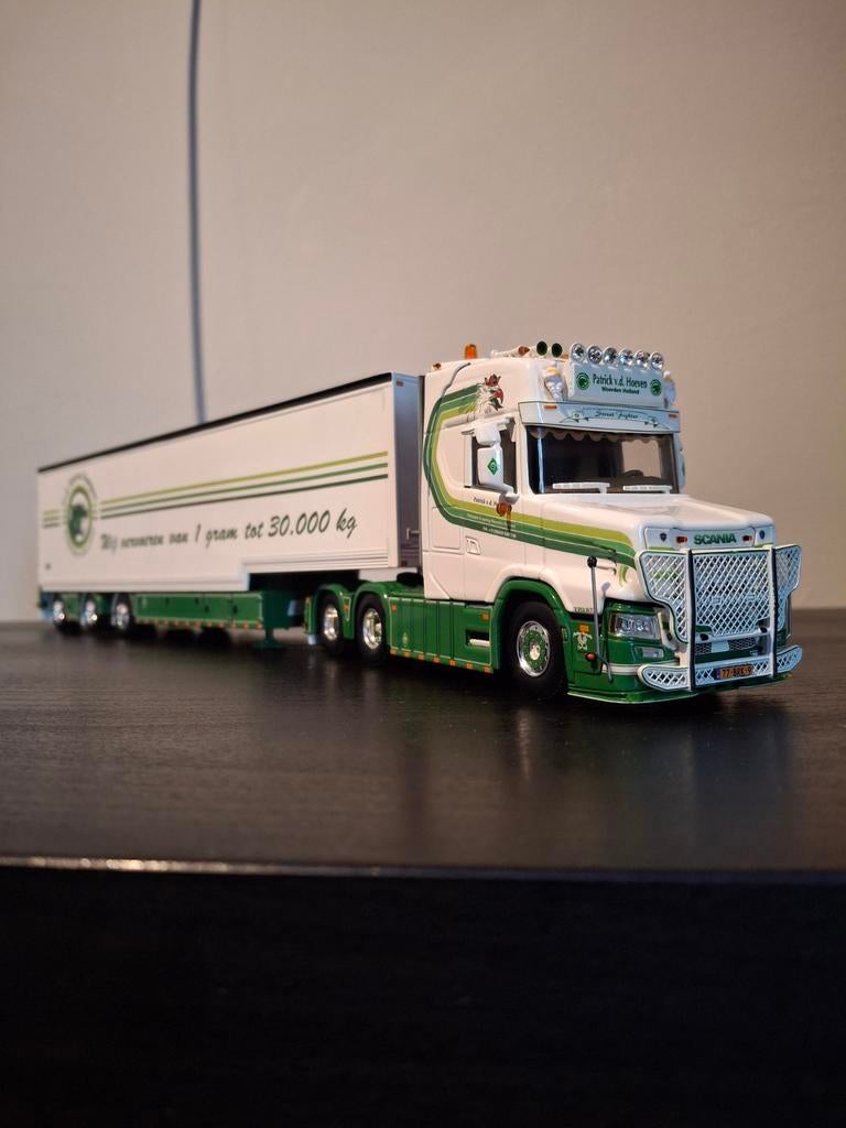 Patrick v.d. Hoeven wsi 1:50, Hobby en Vrije tijd, Modelauto's | 1:50, Ophalen of Verzenden, Zo goed als nieuw, Bus of Vrachtwagen