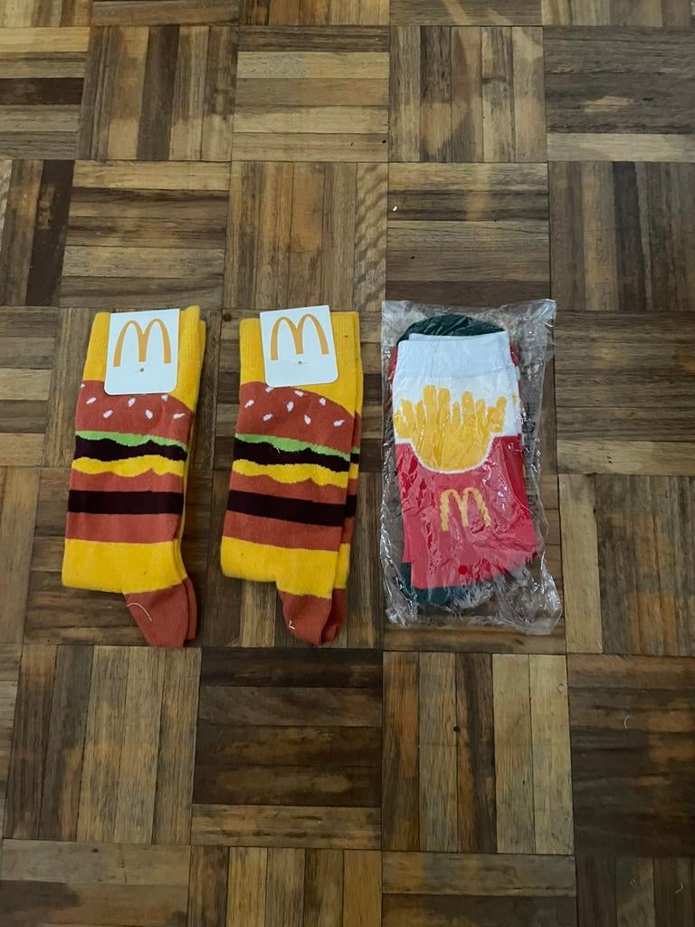Mcdonalds sokken unisex, Ophalen of Verzenden, Nieuw, Maat 43 t/m 46