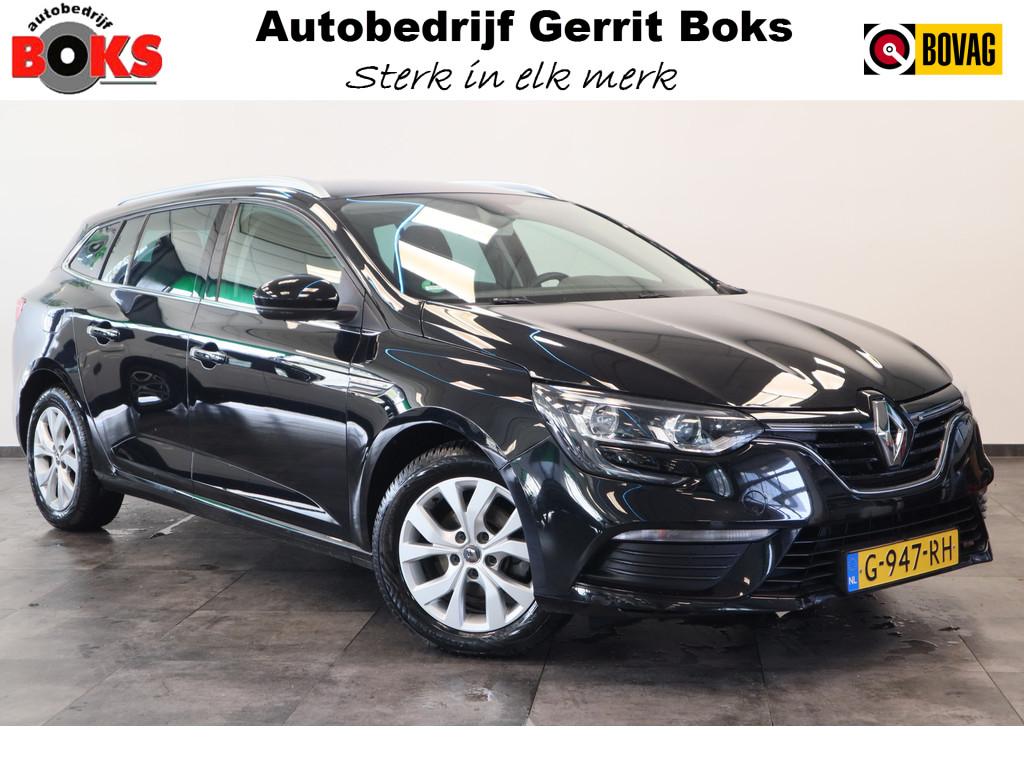 Renault Mégane Estate 1.3 TCe Limited Navigatie CruiseContr, Stof, Gebruikt, 4 cilinders, Zwart