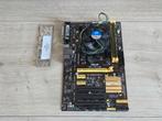 Asus H81-PLUS Moederbord + Intel i7-4770 , 16GB Ram, ATX, Gebruikt, DDR3, Ophalen of Verzenden, LGA 1150