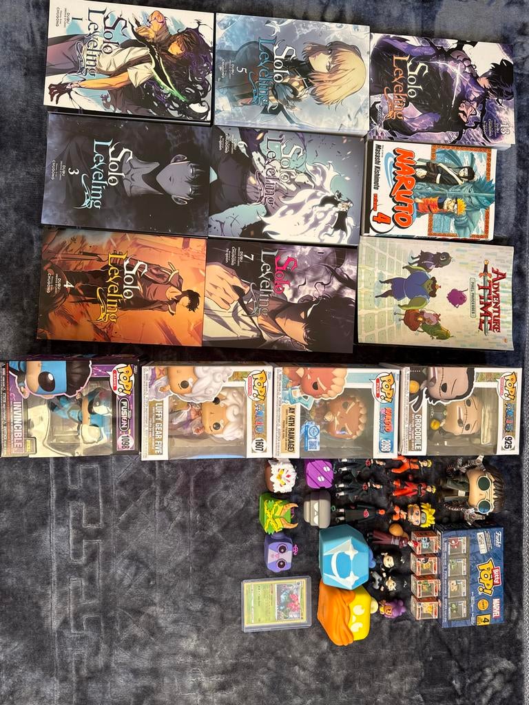 Mango,funko,minifiguren. Alleen ophalen apart halen mag ook., Boeken, Strips | Comics, Meerdere comics, Ophalen, Zo goed als nieuw