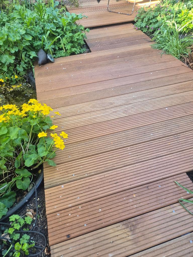 Bankirai plank 490 cm, Ophalen, Nieuw