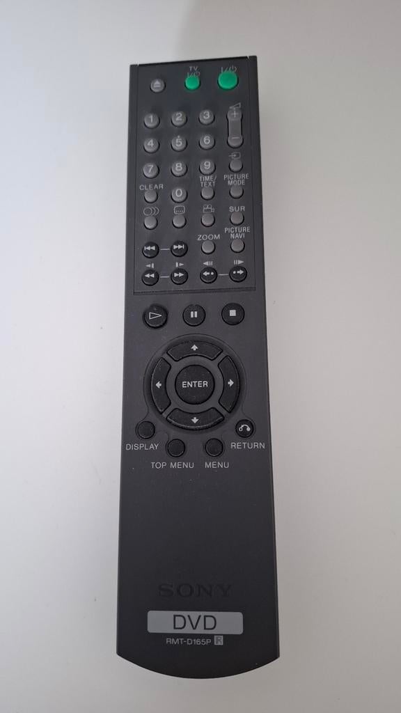 Afstandsbediening voor Sony DVD speler, Ophalen of Verzenden, Zo goed als nieuw, Origineel, Dvd