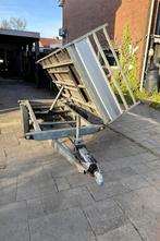 Hapert 3-zijdige elektrische kipper aanhangwagen, Ophalen, Gebruikt