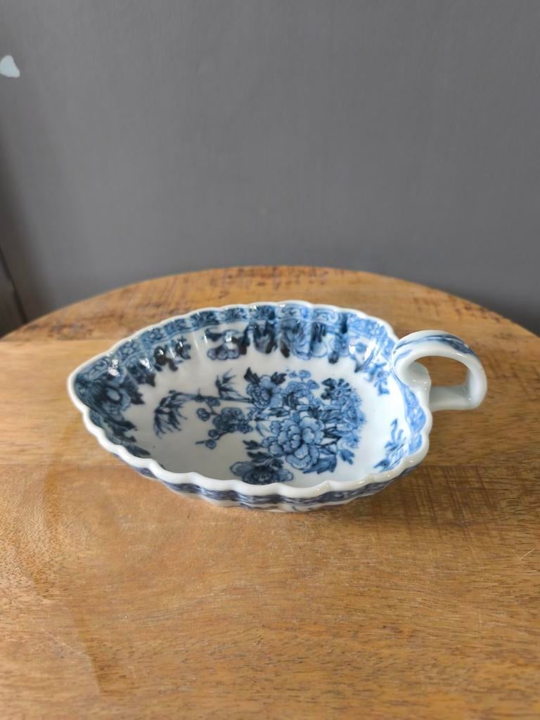 Qianlong Chinees Porseleinen Sausboot - Blauw/Wit, Antiek en Kunst, Ophalen of Verzenden