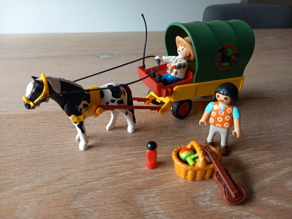 Playmobil Picknick met ponywagen - 5686, Ophalen of Verzenden, Zo goed als nieuw