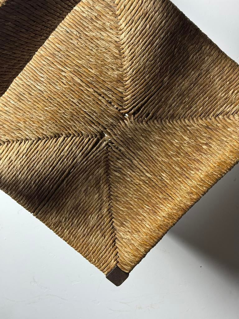 Martin Visser eetkamerstoelen vintage, Ophalen, Zo goed als nieuw, Bruin, Vijf, Zes of meer stoelen