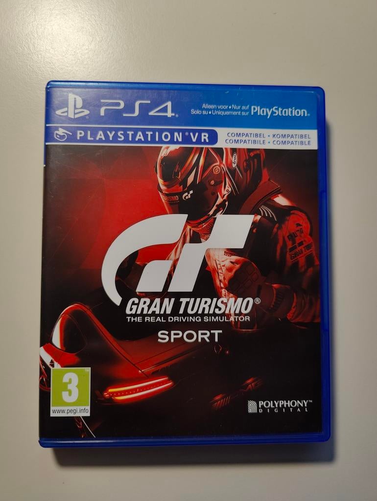 Gran Turismo Sport PS4 - Realistische race-ervaring, Spelcomputers en Games, Games | Sony PlayStation 4, Online, 1 speler, Racen en Vliegen