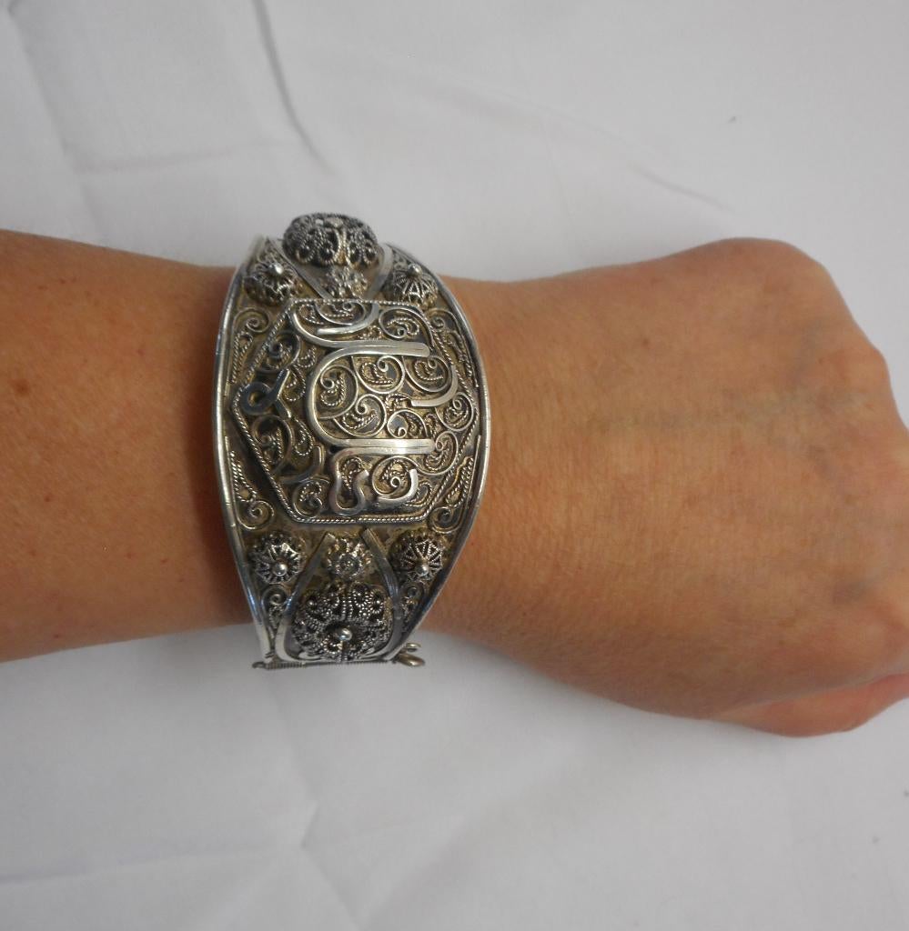 Zilveren antieke armband nr.992