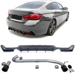 2 X Black Uitlaat Carbon Diffuser Bmw 4 serie F32 F33 F36 M