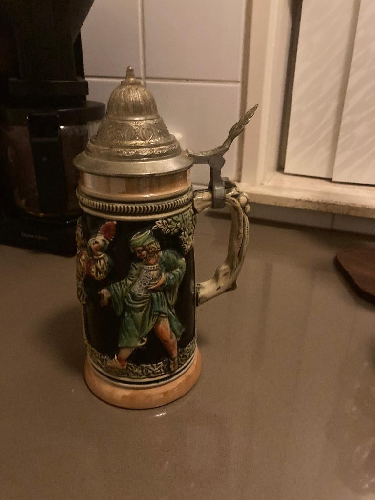 Duitse bierpulp, Antiek en Kunst, Antiek | Keramiek en Aardewerk, Ophalen