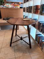 Mooie Antieke Bijzettafel., Gebruikt, 55 tot 75 cm, Rechthoekig, Ophalen