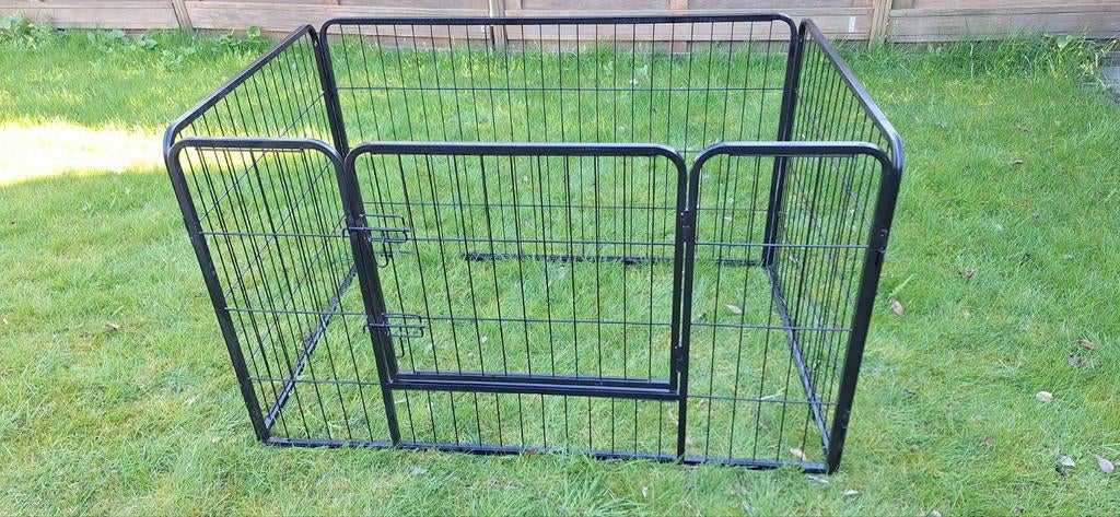 puppyren, bench 123x80x70 staal, Ophalen, 110 cm of meer, 65 tot 100 cm