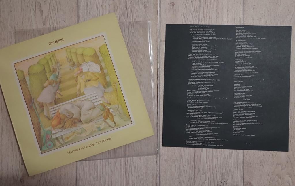 Genesis- Selling England by the pound vinyl, Ophalen of Verzenden, Gebruikt, 12 inch, Progressive