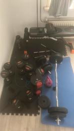Gewichten alles wat je nodig heb voor thuis training, Ophalen of Verzenden, Zo goed als nieuw