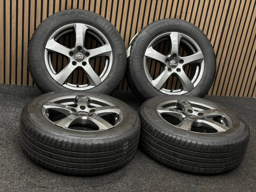 16 inch Ford Transit Tourneo Connect 5x108 ET50 205/60/16, Auto-onderdelen, Banden en Velgen, Ophalen, 16 inch, ., Banden en Velgen