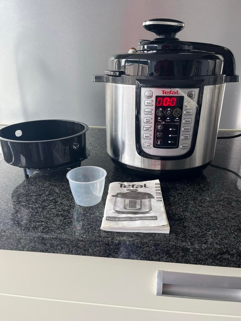 Tefal Multicooker Serie EPC06, Ophalen, Timer, Gebruikt