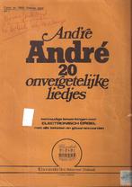 Bo8 bladmuziek andre 20 onvergetelijk liedjes, Ophalen of Verzenden, Auto's