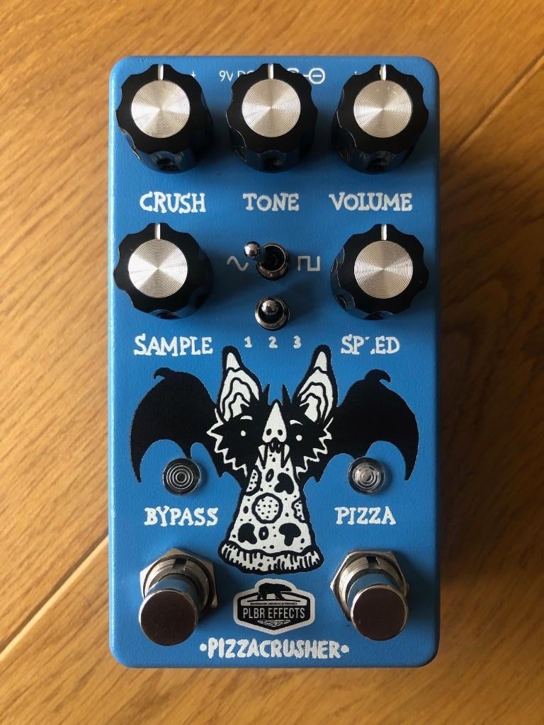 PLBR Polarbear Effects Pizzacrusher Fuzz Bitcrusher, Verzenden, Gebruikt, Distortion, Overdrive of Fuzz
